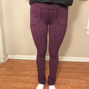 Lululemon purple leggings